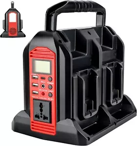 Wechselrichter für Craftsman V20 Akku 4-Port DC 18V ~ AC 110V Batterie Wechselrichter - Bild 1 von 9