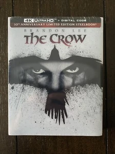 THE CROW STEELBOOK 4K NEW 30TH ANNIVERSARY LIMITED EDITION - Picture 1 of 2