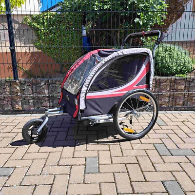 Fahrradanhänger, HomCom, neuwertig, max Gesamtgw. 40 Kg - Bild 1 von 3