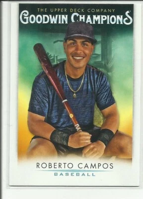 2021 Goodwin Champions #27 Roberto Campos Baseball Pre-Rookie - Image 1 of 2