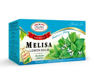 Malwa Melisa LEMON BALM Polish Herbal Tea Poland 20 Tea Bags US Seller - Picture 1 of 1