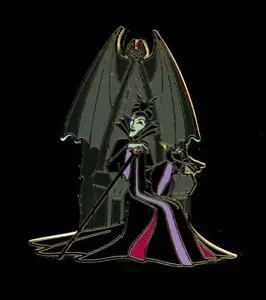 Pin Disney Store Europa Reino Unido Maléfica y Diablo LE Disney 88268 - Imagen 1 de 1