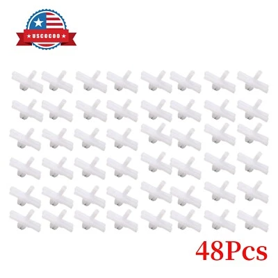 Moulding Clip Set of 48 for 1990-1993 Volkswagen Cabriolet 1.8L 1781CC 155853585 - Изображение 1 из 4