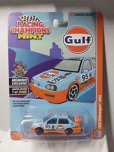 Racing Champion 1.64 🇨🇵  1995 Volkswagen jetta GULF édition limitée ultra rare