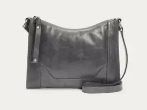 Frye Damen Melissa Carbon Leder Zip-Top Umhängetasche V1814 - Bild 1 von 6