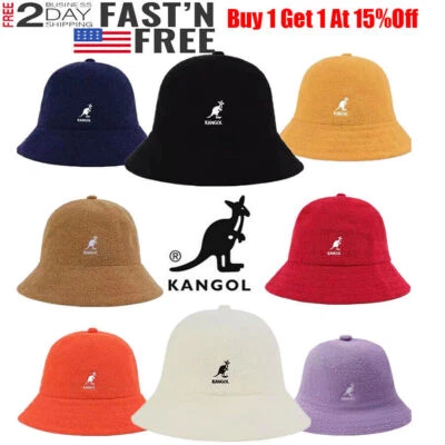 2022 NEW Hip-Hop Fashion Classic Kangol Bermuda Casual Bucket Hats CapSports Hat - Image 1 of 3