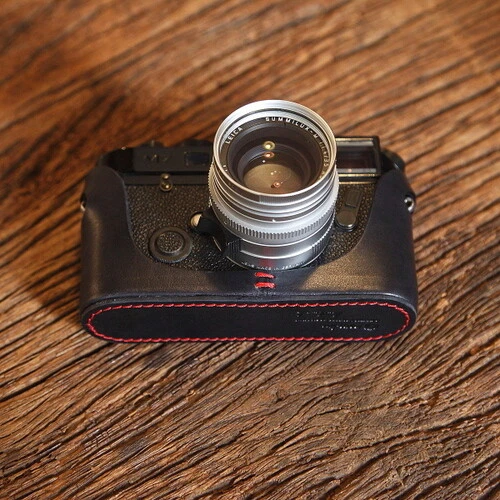 Cowhide Real Leather Camera Half Case Cover for Leica M2 M3 M4 M4P M6 M7 M7P MP - Image 1 of 4