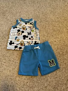 Boys size 12 month Disney shortset - Picture 1 of 3