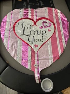 Anagram Jumbo I Love You Heart Valentine's Day Foil Balloon Party Decoration New - Picture 1 of 1