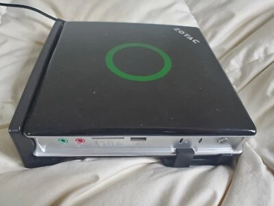 Zotac ZBOX-AD02 Plus desktop machine; comes with 8GB RAM, 120GB SSD, Win10 Pro - Image 1 of 4