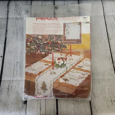 Alfombrillas Paragon Navidad Verde 13x18 Punto de Cruz Punto de Aguja 6440  Foto 1 de 4