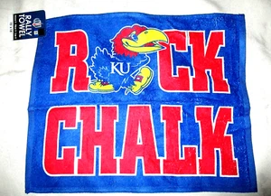 KANSAS JAYHAWKS RALLY TOWEL #03 - NEW - Picture 1 of 1