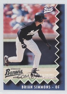 1997 Best Birmingham Barons Brian Simmons #9