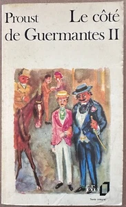 PROUST: Le côté de Guermantes II (Temps perdu #4) (Folio #88) (Gallimard, 1972) - Picture 1 of 4