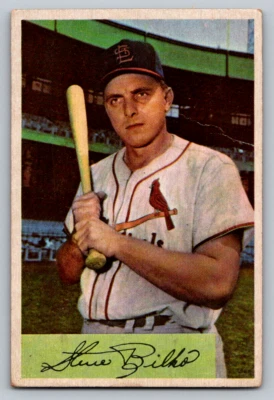 1954 Bowman #206 Steve Bilko Cardinals Low Grade Filler - Image 1 of 2