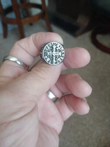 mens rings size 9 stainless Steel - Picture 1 of 4