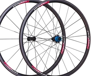 Yuniper Carbon Tubular RR Laufradsatz 700C leicht 1195g 28mm Carbonfelgen CX RAY - Bild 1 von 6