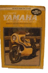 Clymer Yamaha 250-400cc 2-Stroke Twins 1965-1978 Service Repair Manual Paperback - Picture 1 of 1