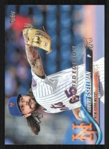2018 Topps ROBERT GSELLMAN Limited Edition NEW YORK METS card 1,000 made #460 - Picture 1 of 2