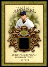 2007 Upper Deck Artifacts MLB Apparel Justin Morneau 159/199 Minnesota Twins