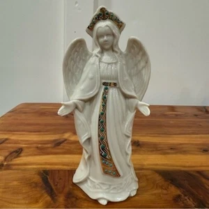 Vintage 1990s Lenox China Jewels Collection Nativity Standing Angel Figurine - Picture 1 of 5