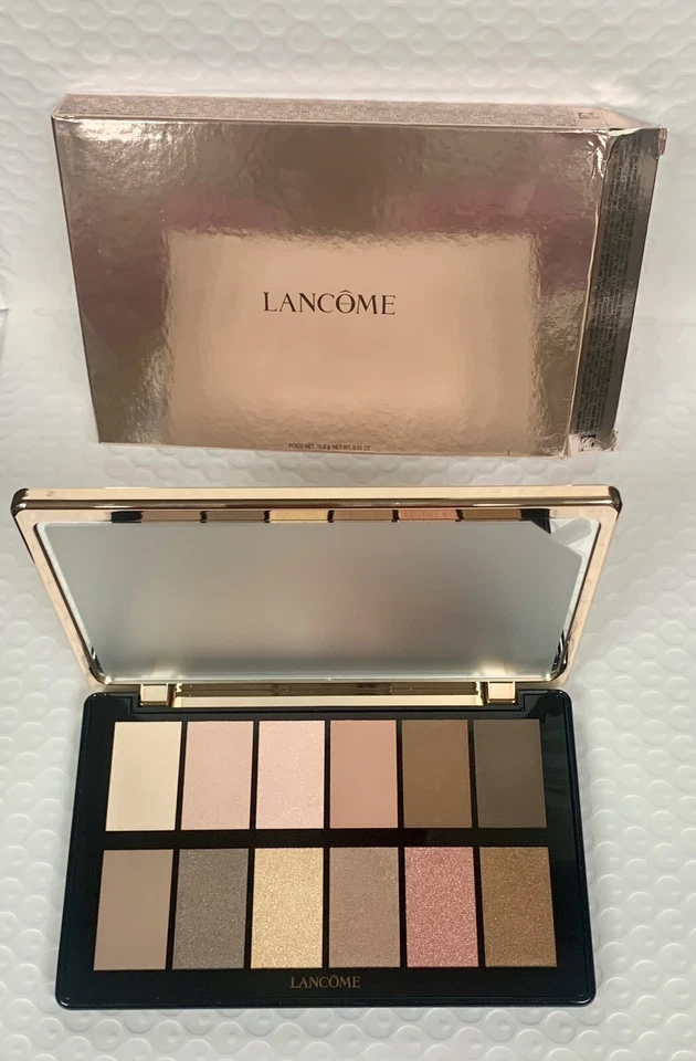 Lancôme París holiday 2024 rose gold Palette 12 Eyeshadow Limited Edition 15.6g