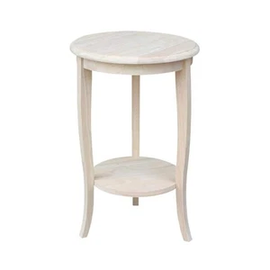 International Concepts Cambria Unfinished End Table - Picture 1 of 11
