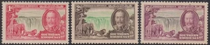 (F348-13) 1935 South Rhodesia part set of 3stamps silver jubilee 1d, 2d &6d (M) - Picture 1 of 1