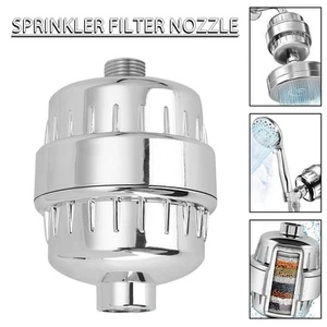 Filtro soffione doccia filtro doccia ABS Premium acqua ammorbidente facile da installare - Foto 1 di 9