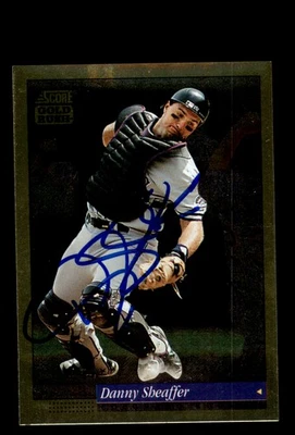 Signed Baseball Card Auto Danny Sheaffer 1994 Score #197 Rockies Gold Rush - Image 1 of 2