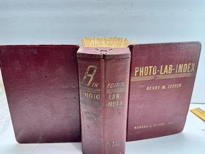 Índice de laboratorio fotográfico vintage Morgan & Lester edición de por vida formulario fotográfico Foto 1 de 4