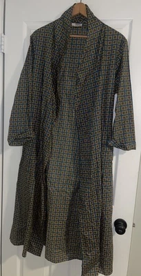 Bata pequeña Liberty of London para hombre diseño de lujo, bolsillos, algodón Foto 1 de 4