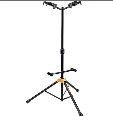Универсальная подставка для гитары Hercules GS422BPLUS AutoGrip Duo со складной спинкой - Изображение 1 из 4