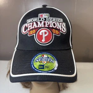 New Era World Series Champions MLB Philadelphia Phillies 2008 Baseball Cap - Picture 1 of 8