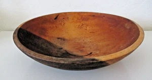 Antique Vintage Primitive Wooden Dough Work Bowl 15.5" Farmhouse Rustic AZB - Picture 1 of 13