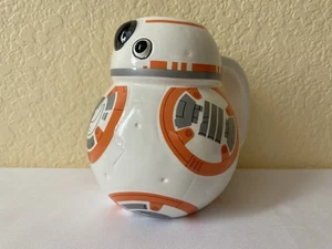 Taza de cerámica esculpida Star Wars BB-8 18 oz ¡ZAK! Designs & Lucasfilm Ltd seminuevo - Imagen 1 de 6