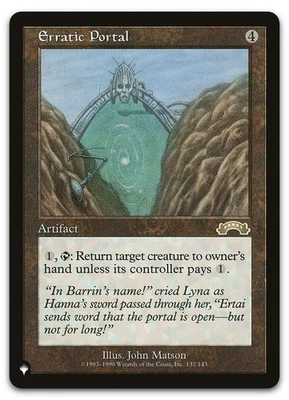 Erratic Portal #132/143 (NM) List Reprints LIST LIST Magic MTG - Image 1 of 2