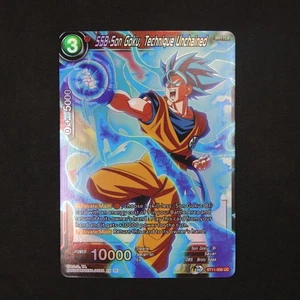 SSB Son Goku, Technique Unchained Vermilion Bloodline Uncommon BT11-006 Holo - Picture 1 of 2
