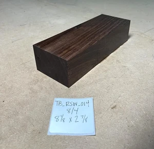 Black Walnut Turning Blank | 8" x 2" x 2.75" | Kiln Dried |TB_RSW_014 - Picture 1 of 4