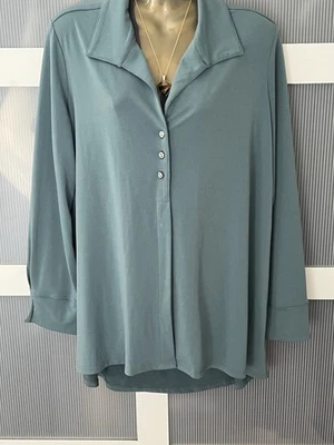 Marla Wynne Tunic Top New With Tags Size L - Image 1 of 4