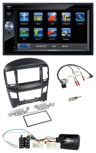 Blaupunkt SD Bluetooth 2DIN MP3 USB Lenkrad Autoradio für Hyundai H1 ab 2015 sch - Bild 1 von 8