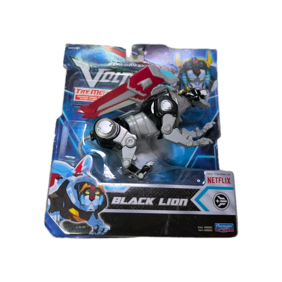 Black Lion Voltron Figure Basic Legendary Defender Playmates