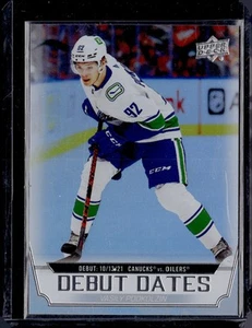 2022-23 Upper Deck Debut Dates Vasily Podkolzin #DD-2 - Picture 1 of 2