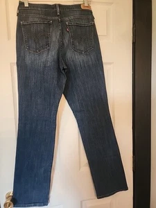 Levi 505 Straight Leg Jeans Size 6 Euc - Picture 1 of 7