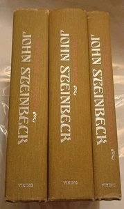 John Steinbeck Book Collection Set Of 3 - Foto 1 di 10