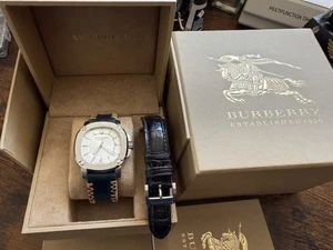Burberry Automatic Swiss made eta 2824-2 movement handmade strap - Picture 1 of 21