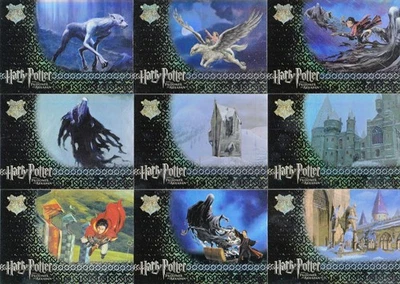 Harry Potter Prisoner of Azkaban 2004 Artbox Puzzle Insert Card Set R1 - R9 - Image 1 of 2