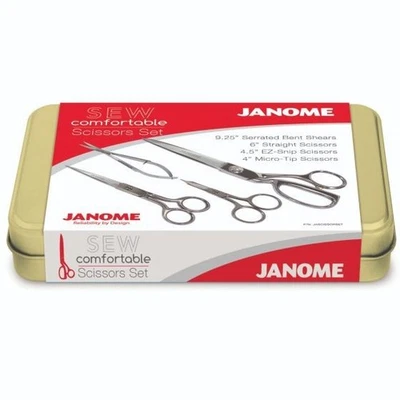Janome Cómodo Juego de Tijeras Coser Nuevo Foto 1 de 4