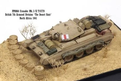 S-Model 1/72 PP0064 Crusader MK.Ⅰ/Ⅱ T15779 Desert Rats North Africa 1941 Tank - Image 1 of 4