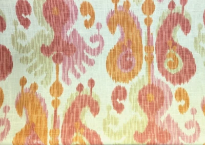 Salma in Sunshine 54" Wide P Kaufmann 55% Linen / 45% Rayon Paisley Floral - Image 1 of 3